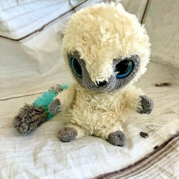 Aurora Yoohoo & Friends Blue Tailed Lemur Plush Soft Stuffed Animal Toy 6" sound - Picture 1 of 6
